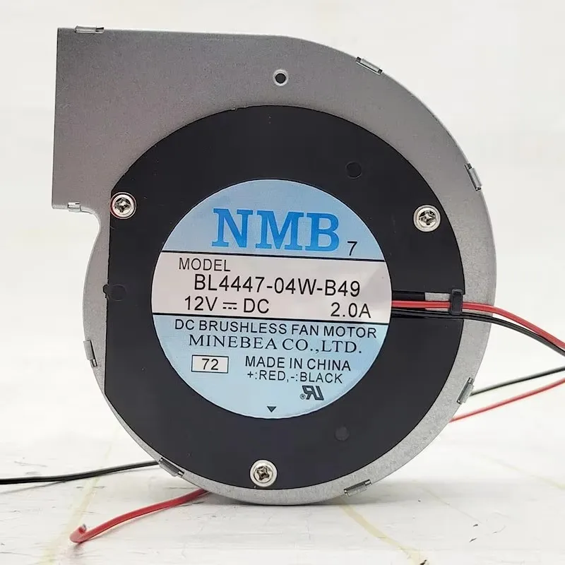 

NEW BL4447-04W-B49 11028 11CM 12V 2A turbine centrifugal fan cooling fan blower metal frame