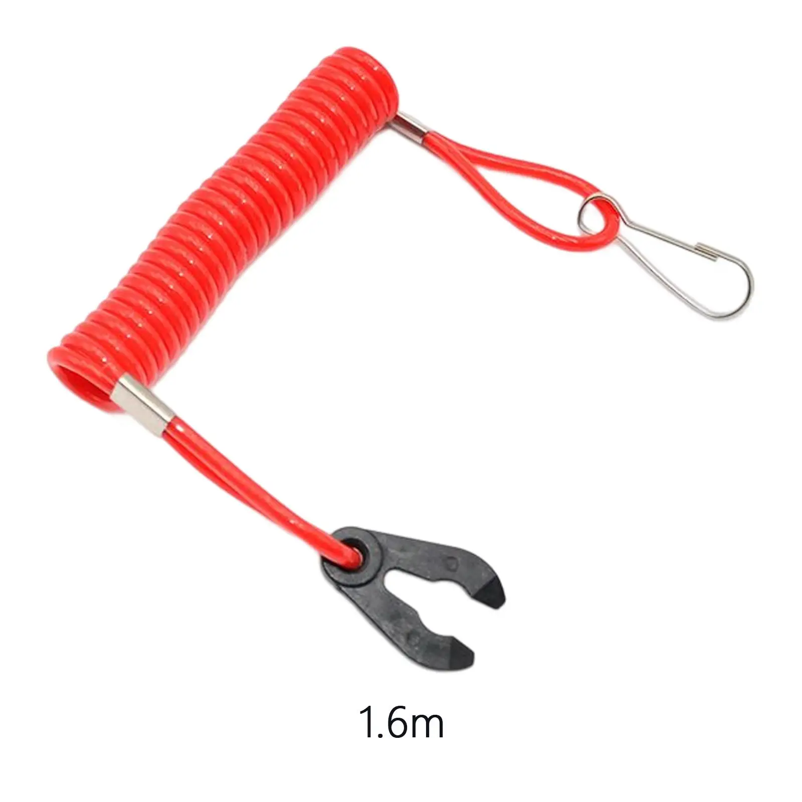 Lanière d'interrupteur d'arrêt pour moteur, accessoire facile à installer, durable, 1.6m