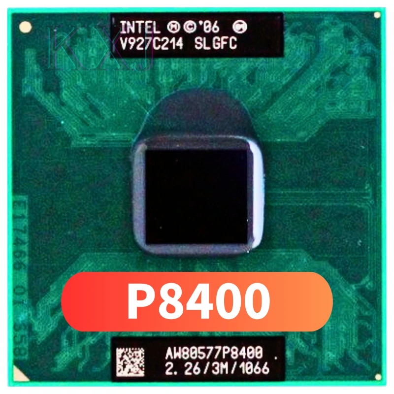 Intel Core 2 Duo Mobile P8400 SLGFC SLB3Q SLB3R SLB52 SLG8Z 2.2 GHz Dual-Core Dual-Thread CPU Processor 3M 25W Socket P