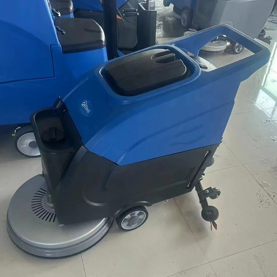 

【Hot】High-Efficiency Gym Tile Floor Cleaning hine/Commercial Push-Type Electric Floor Scrubber