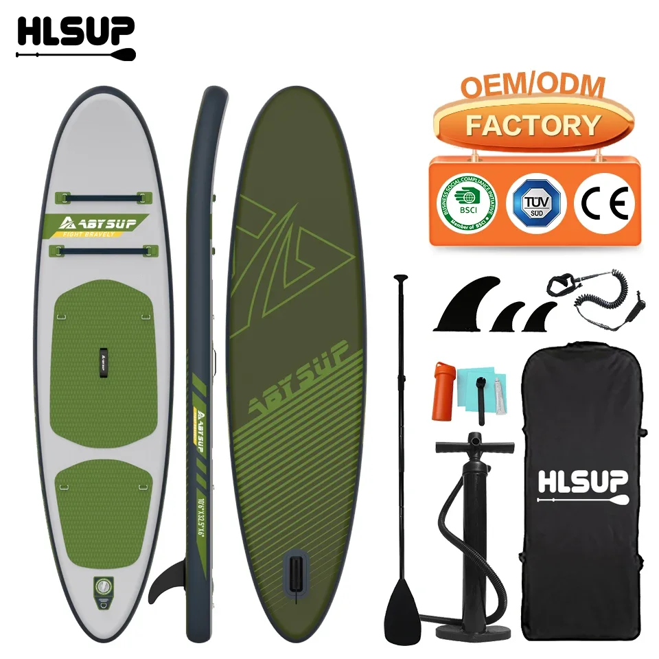 Custom Inflatable Surfboard Stand Up Racing Sup Inflatable Paddle Board Surf Board With All Accessories