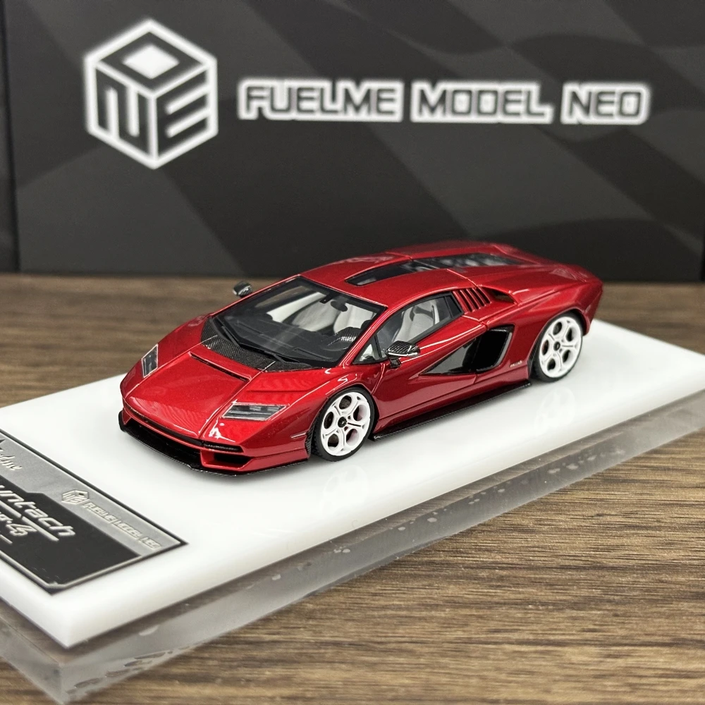 Fuelme 1/64 Countach LPI800-4 ห้าสีเรซิ่นแบบคงที่รถในปี 2025 คอลเลกชันของขวัญ