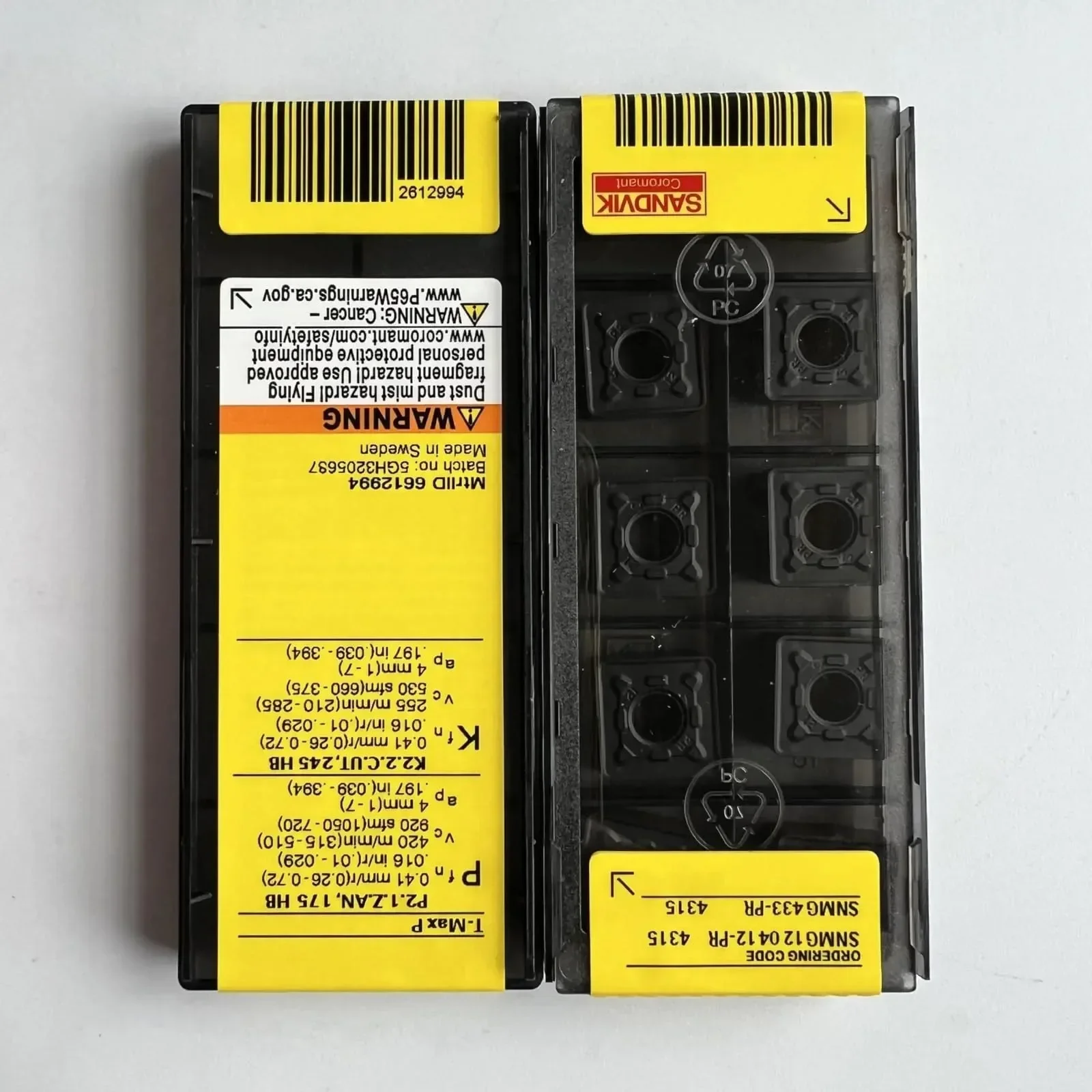 

SANDVIK-Coromant / SNMG120412-PR 4315 / 10 Pcs