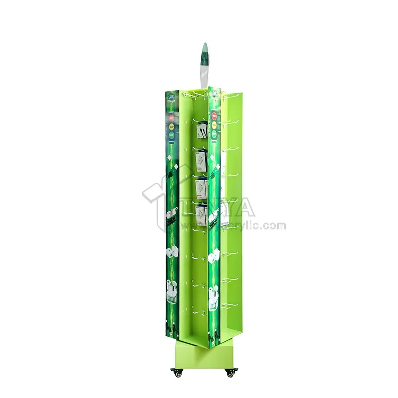 Picture 3: custom.Hot Selling Mobile Phone Accessories Car Wall Usb Charging Display Rack Store Supermarket Displ