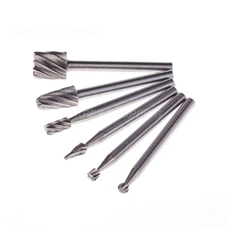 Carbide Rotary Burrs Durable Routing Router Drill Bits Premium Quality Rotary Cutter File Versatile Root Carving Milling Cutter