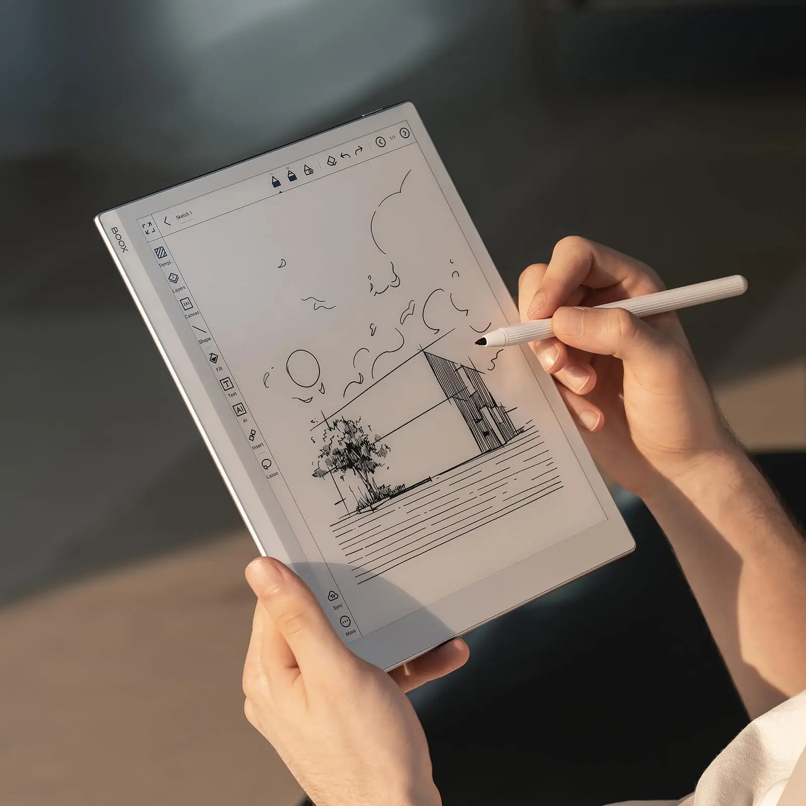 BOOX Tablet Go 10.3 ePaper E Ink Tablet بدون ضوء أمامي 4G 64G 300 PPI B/W Notebook #3