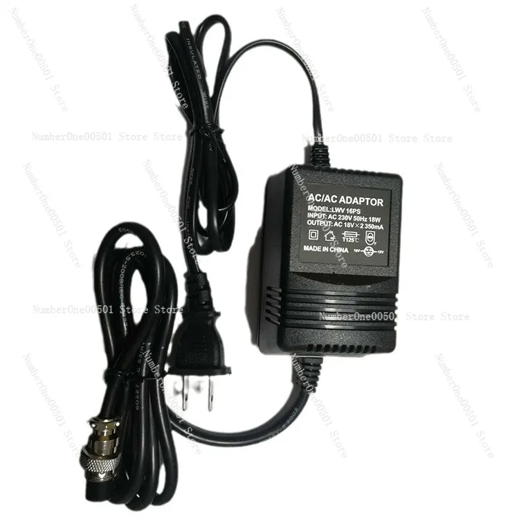 F4F7CT MG Series Mixer Power Adapter 3 Pin XLR External Transformer 18W Universal Low Noise Stage Power Supply