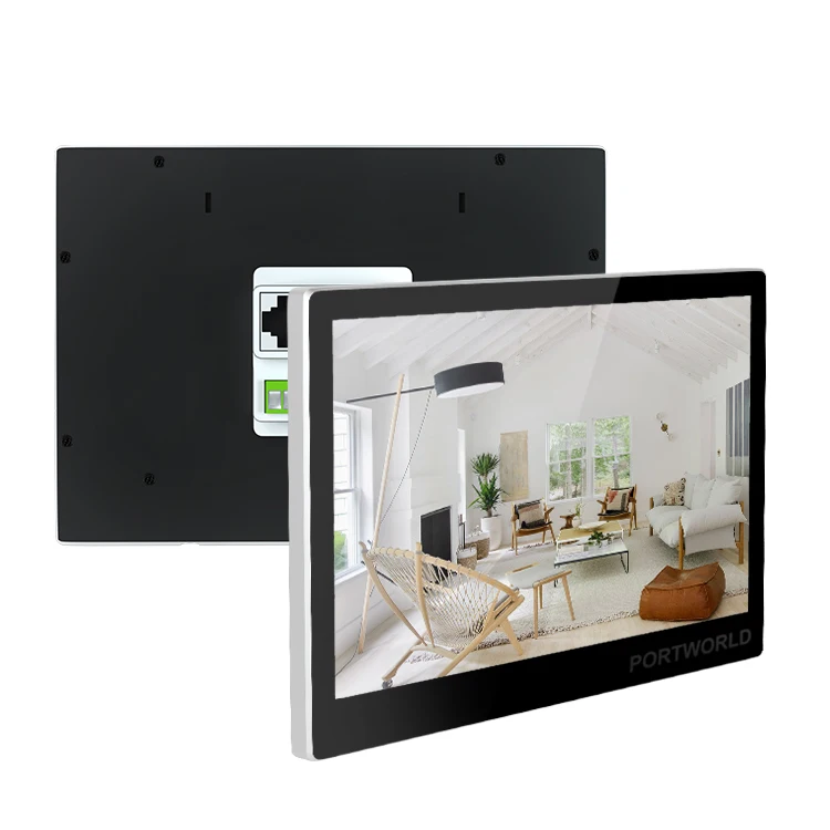 

Home Smart Automation Smart Control Touch Panel 10" RK3566 2GB+32GB Android POE Tablet Panel Inwall Mount