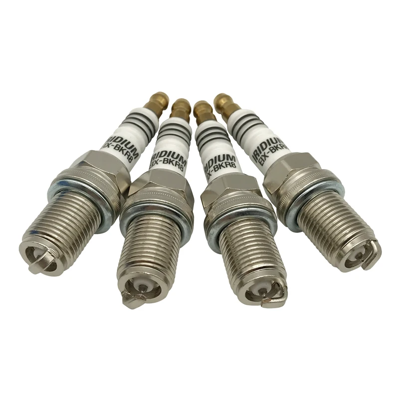 4pcs IRIDIUM Spark Plug EIX-BKR8 FOR BKR8EIX IK24 BKR7EIX BKR7E IK22 BKR8E PFR8S8EG PFR7S8EG F5KPP332GF 101905611G 06H905601A