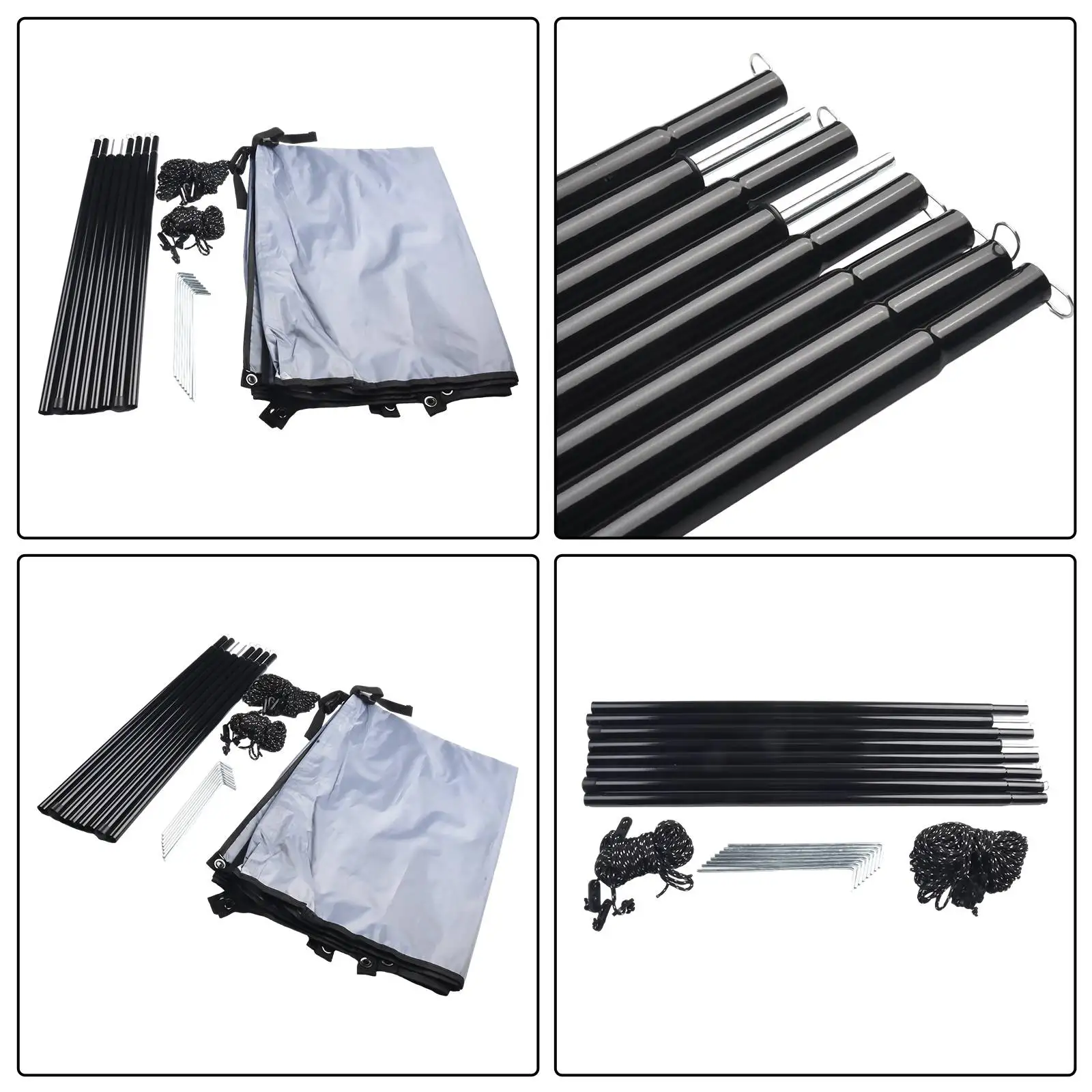 Water Resistant Sunshade for Campervan Van SUV with Fully Taped Seams and 3000mm HH Rating for Rain and  Water