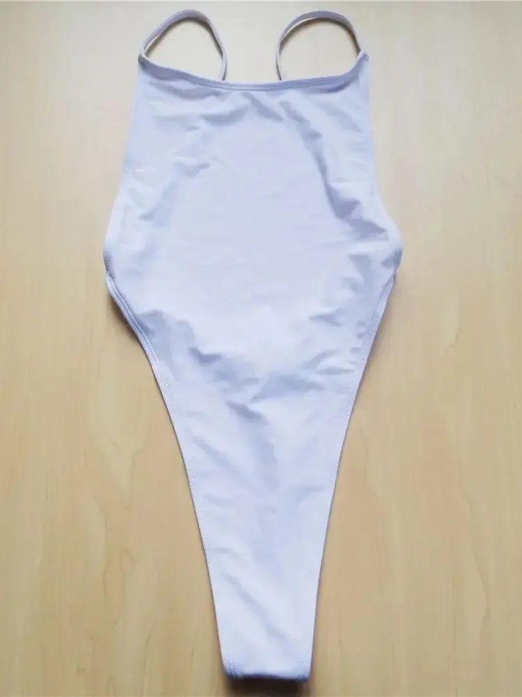 Sexy Extreme String Mini Micro Thong One Piece Swimsuit Women Swimwear Female Bather Bathing Suit Swim Backless Monokini V478