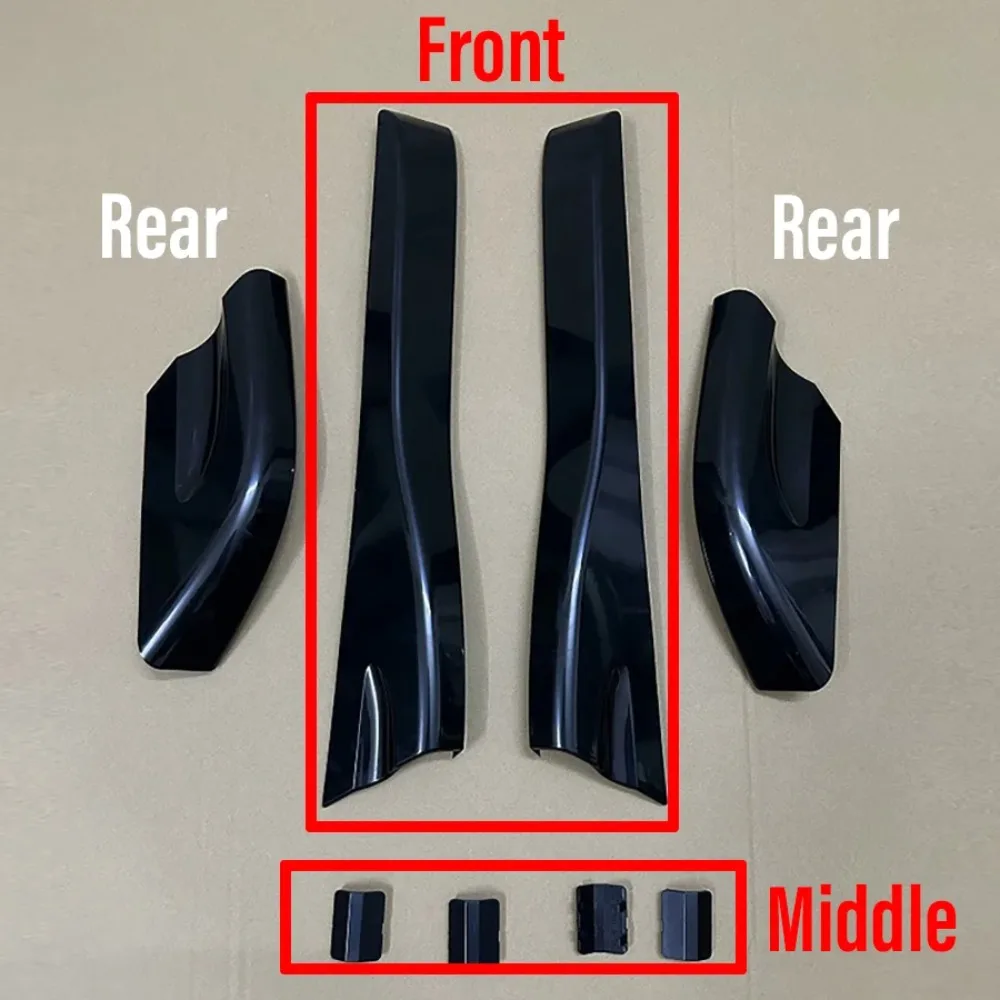 8Pcs Car Roof Luggage Rack Rail End Cover Shell Protector Front/Rear Cap For HYUNDAI TUCSON 2004-2014 872912E000/872922E000