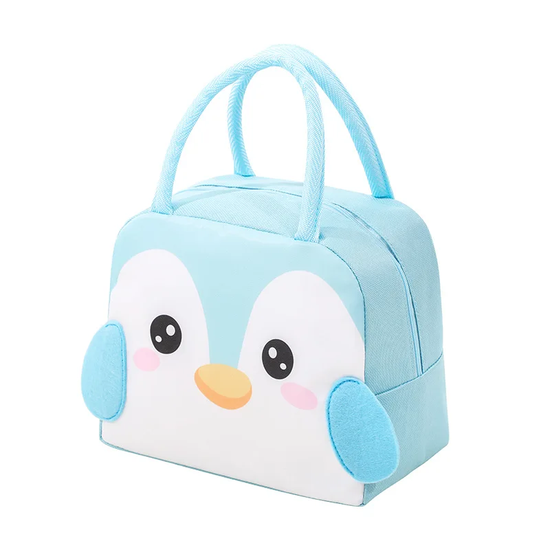 Kawaii Portable Fridge Thermal Bag Women Children\'s School Thermal Insulated Lunch Box Tote Food Small Cooler Bag Pouch