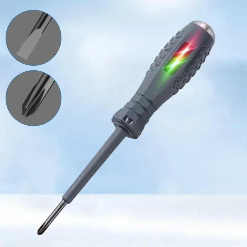 

High Torque Color High Light Test Pen To Detect Broken Wires Check Breakpoints Measure Zero Live Wires Screwdriver Hand Tools