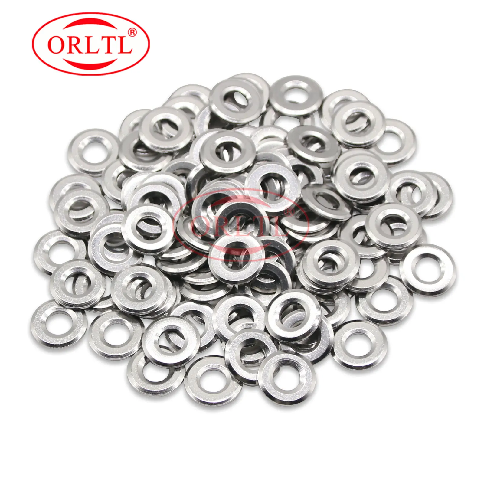 100PCS 2mm Diesel Injector Nozzle Washer For DENSO TOYOTA HILUX PRADO 3.0L D4D 095000-8290 095000-6250