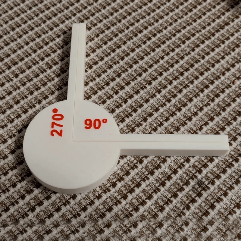 1 セットの教育ツール、数学用品、角度ツール、幾何学的な角度表示ツール、数学教材、学習ツール 2025