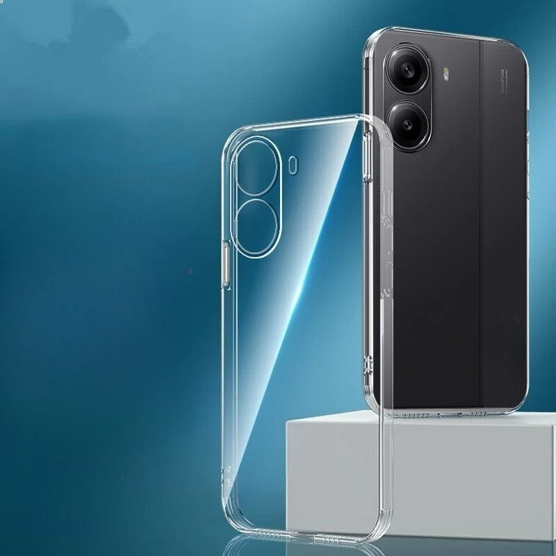 

Чехол для телефона Xiaomi POCO X7 Pro 5G, прозрачный, мягкий, из ТПУ, силиконовый, задняя крышка, защитный чехол для POCO X7Pro