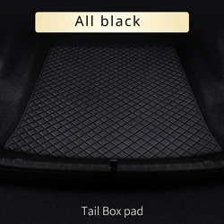 Artificial Leather Customized Car Trunk Mat for NETA V 2021-2023 Polestar 2 2019-2024 Car Accessories Interior