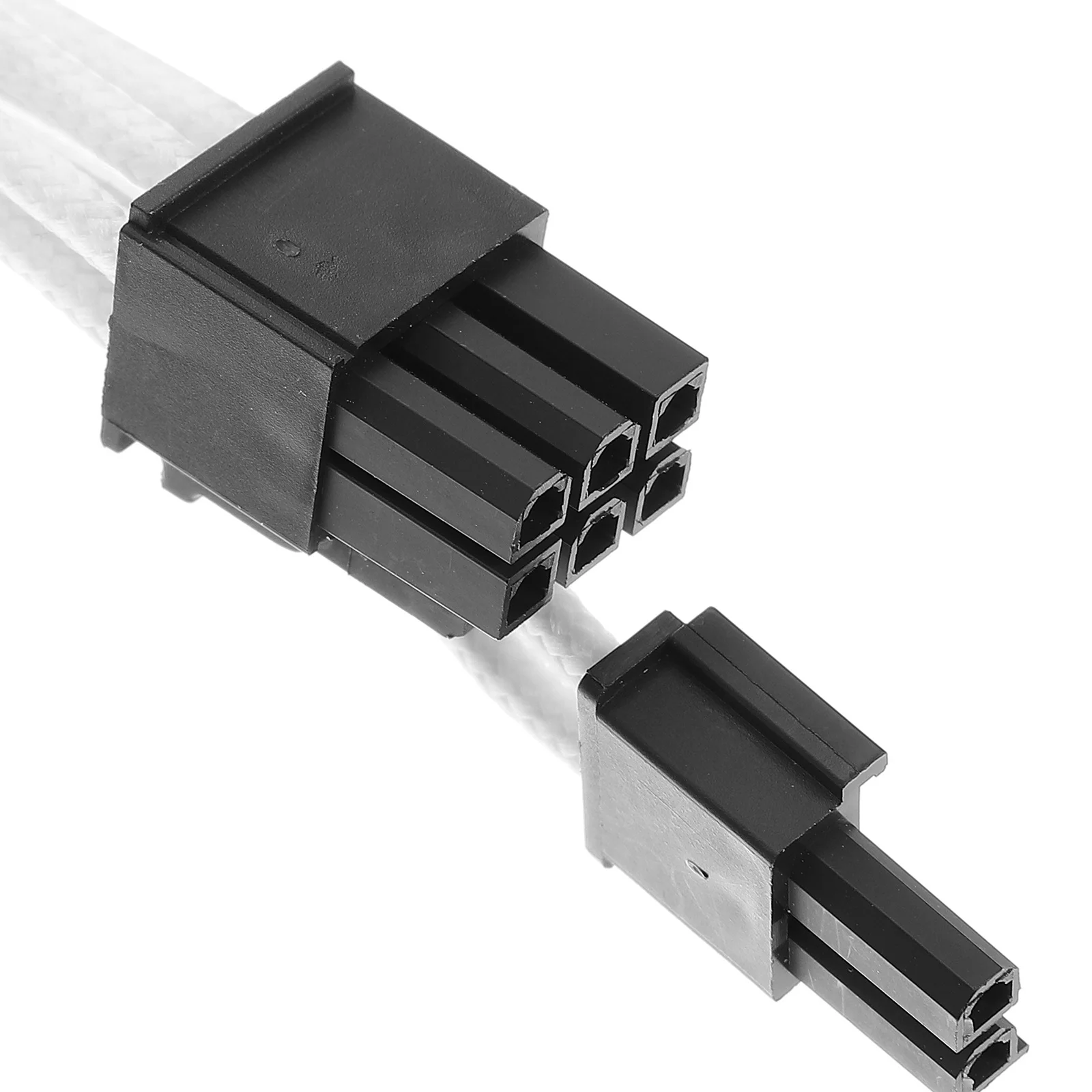 

1 set 1 Set Power Supply Cable Extension Kit 2 Atx 4+ 8Pin Pcie Gpu Cable For Diy Pc 1600W+ Cables Silicon