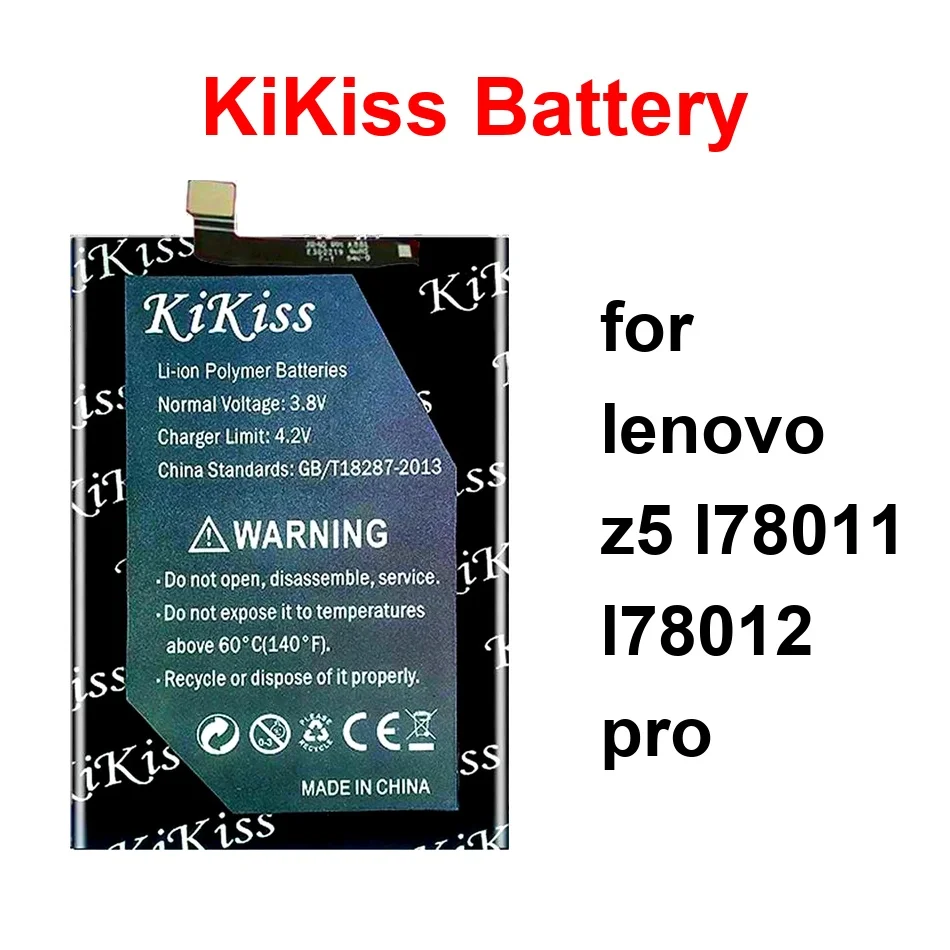 

Аккумулятор для мобильного телефона с длительным сроком службы L78031 BL288 L78032 3800-4100 мАч для Lenovo Z5 L78011 L78012 Pro