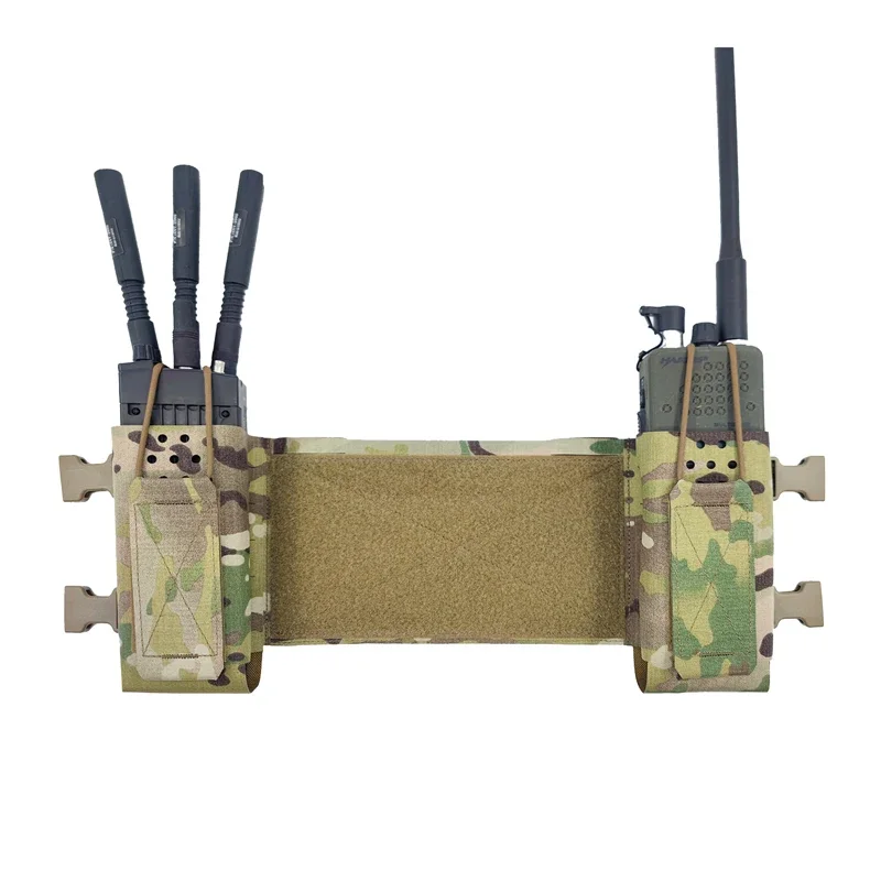 Tactical Radio Pouch Airsoft MK4 D3CRM Chest Rig Side Magazine Pouch Hunting Vest Expander Plate Carrier Radio Holder Gear