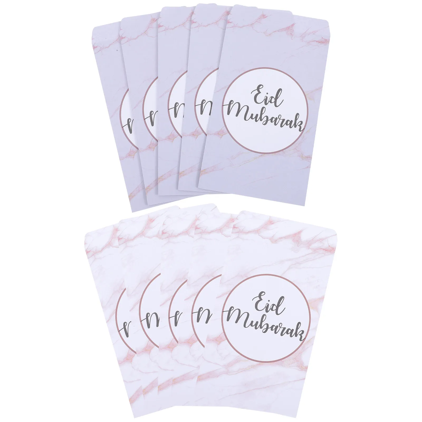 

50Pcs Eid Mubarak Envelopes 4x6 Colored Paper Envelopes for Cash Gift Money Ramadan Decorations Gift Card Holder Festival