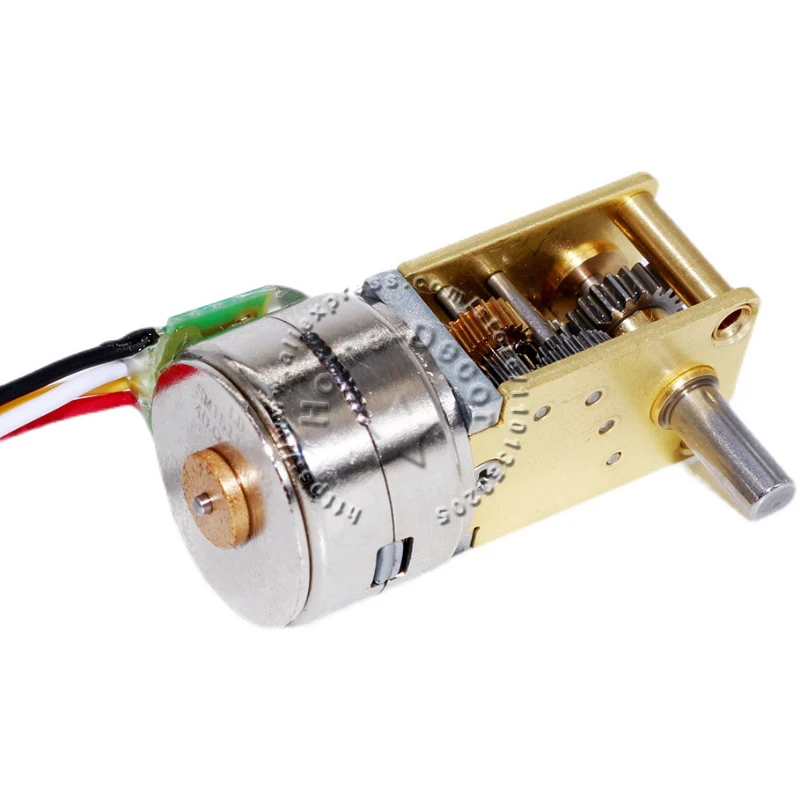 1pcs DC5V Micro Speed Reduction Gear Brushless DC Motor with Metal Gearbox Wheel