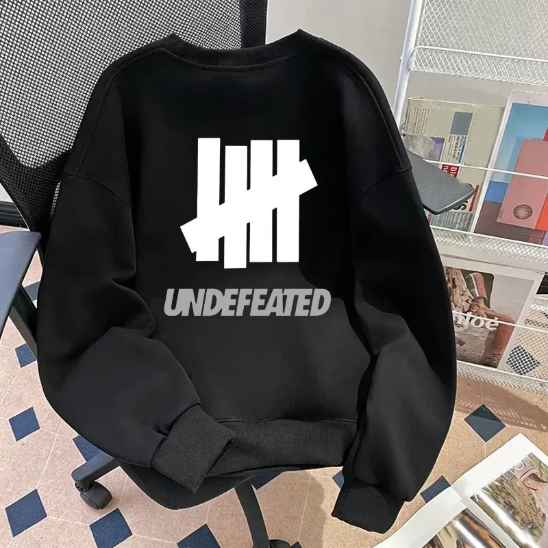 5-Stripe Creative Print American Long Sleeve T-Shirt AW Hot Fall Must-Have Lazy Style Streetwear Unisex Men Women