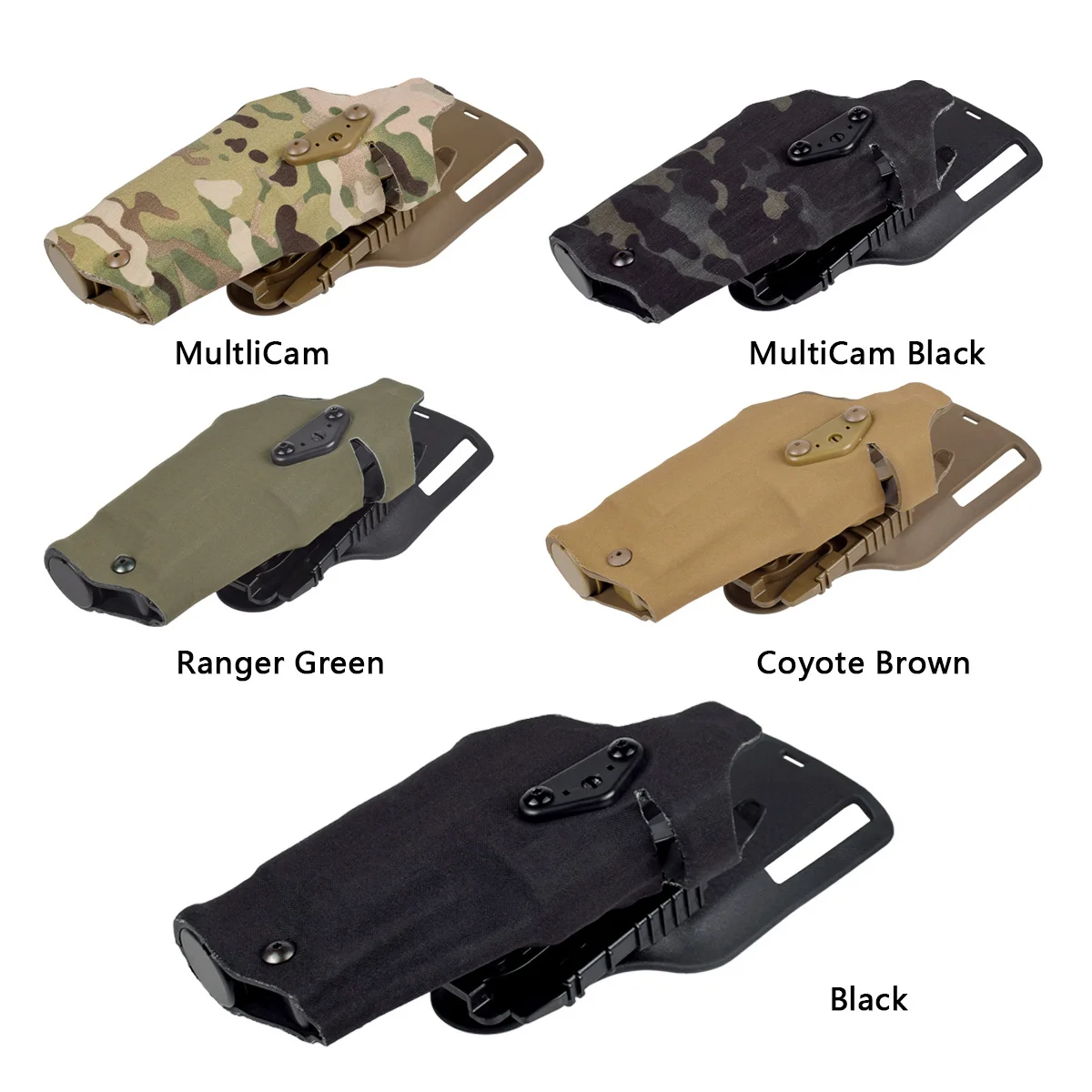 

Tactical Gun Holster for Glock 17 Gen4 G19 with X300 X300U Flashlight Quick Locking System Shooting Hunting