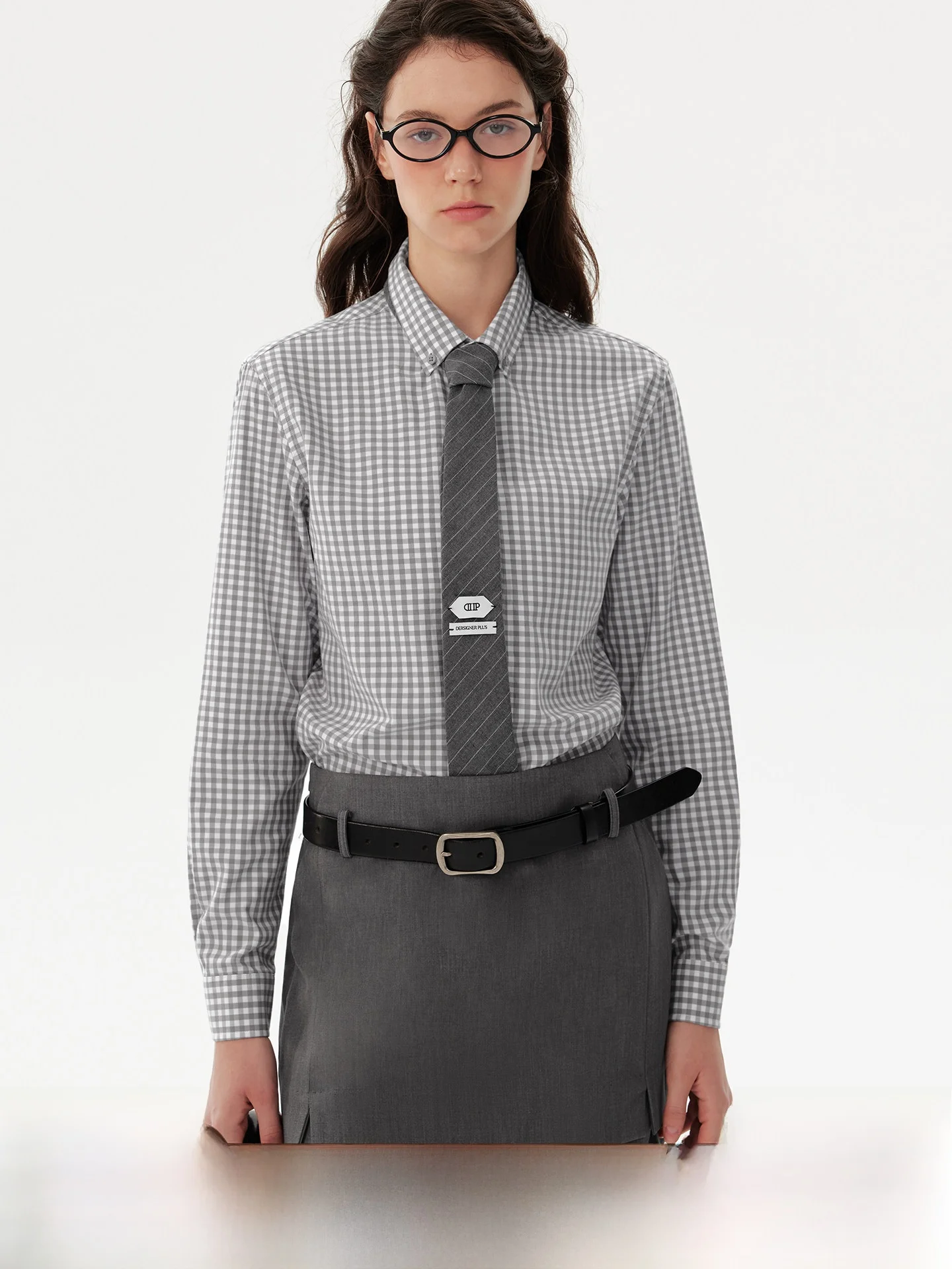 

plus nce Silk Cotton Plaid irt Spring Autumn Long Sve Loose Fit Breathable Comfortable Women's irt