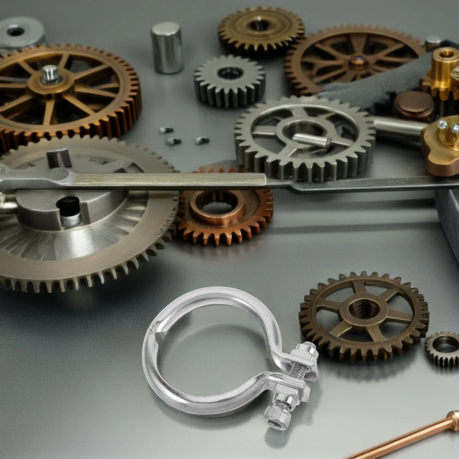 Egr أنبوب ختم المشبك متوافق مع سيتروين إعادة تدوير غاز العادم المعدني الثقيلة مقاومة درجات الحرارة العالية السيارات #1