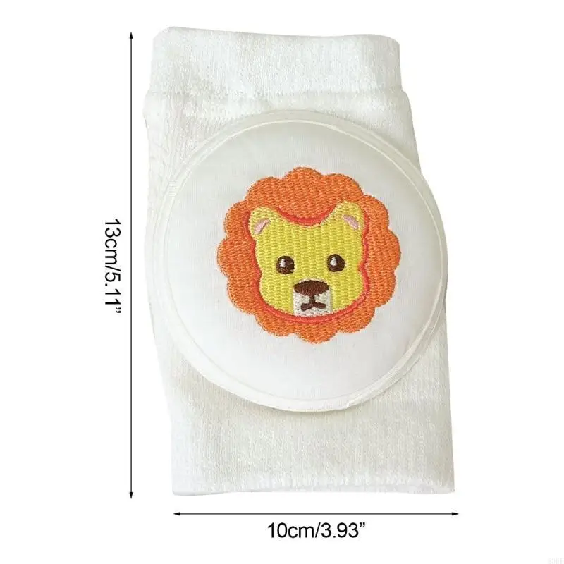 E06F Balita merangkak bantalan lutut pelindung lutut elastis sulaman Keepads for Babies Boys Girl Hurt-Proof Walking Kneepads