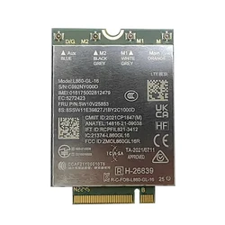 L860-GL-16 FRU 5W10V25853 LTE Cat16 Module WWAN Card For T16 P16s Gen2 Magic Bay Studio Laptop
