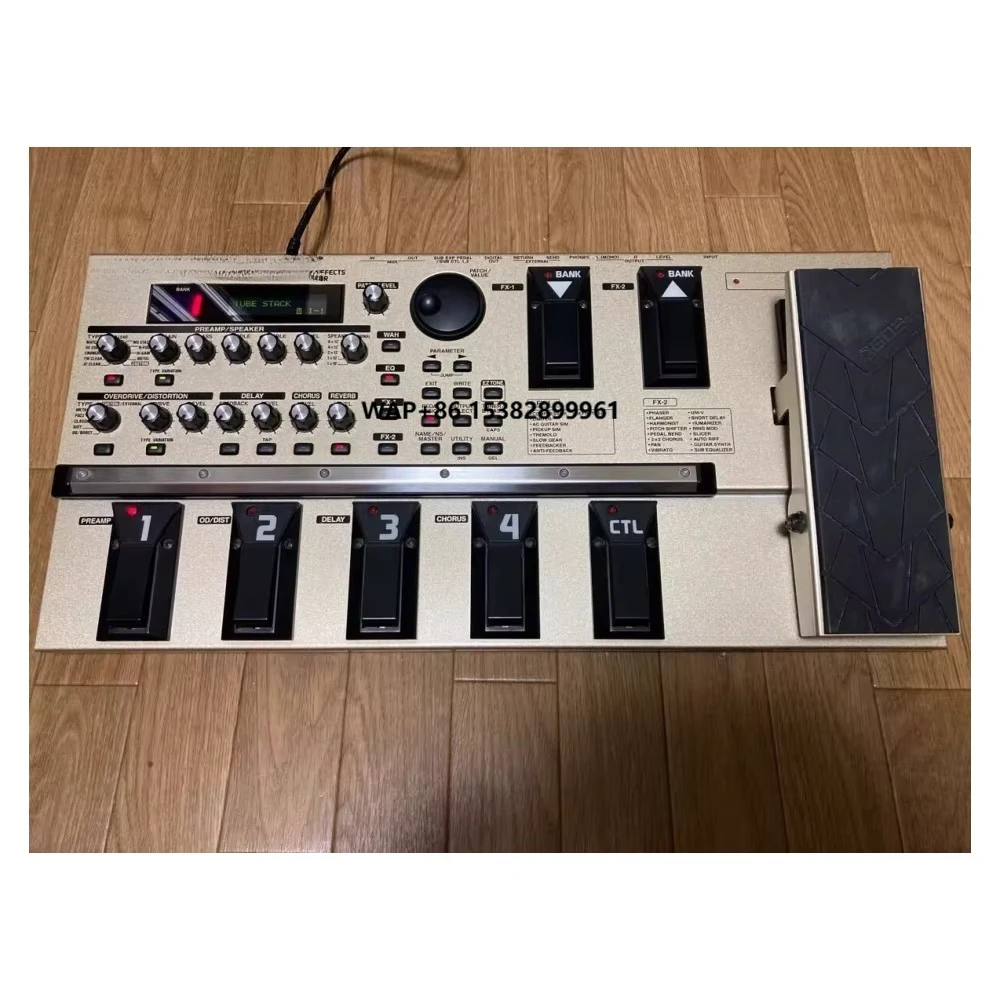 

Boss GT-6 Stainless Steel Multi-Effects Pedal for Bass Electric Guitar 95% New Second-Hand Musical Instrument Accessory