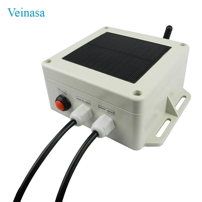 XS-FB01L Energy-Saving Wireless Wind Speed Alarm Sensor 12V Electronic ing System with Weather Vane Direction