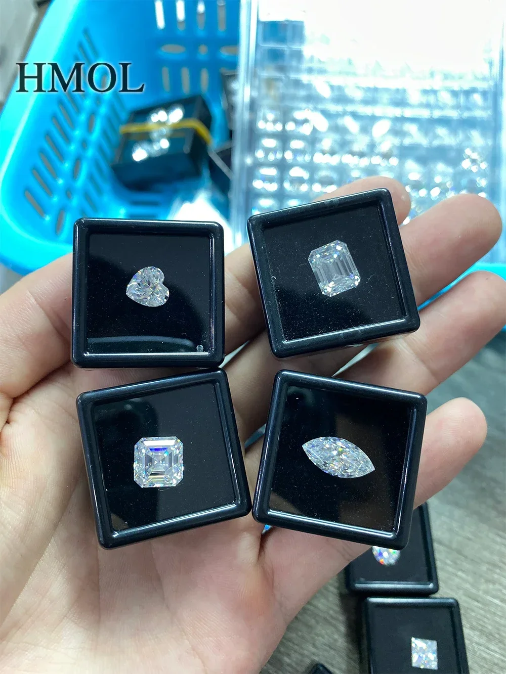 Moissanite Diamond D White Color Many Shapes With GRA Lab Grown Gemstone Beads Pear Herat Radiant Asscher Princess Oval Jewelry