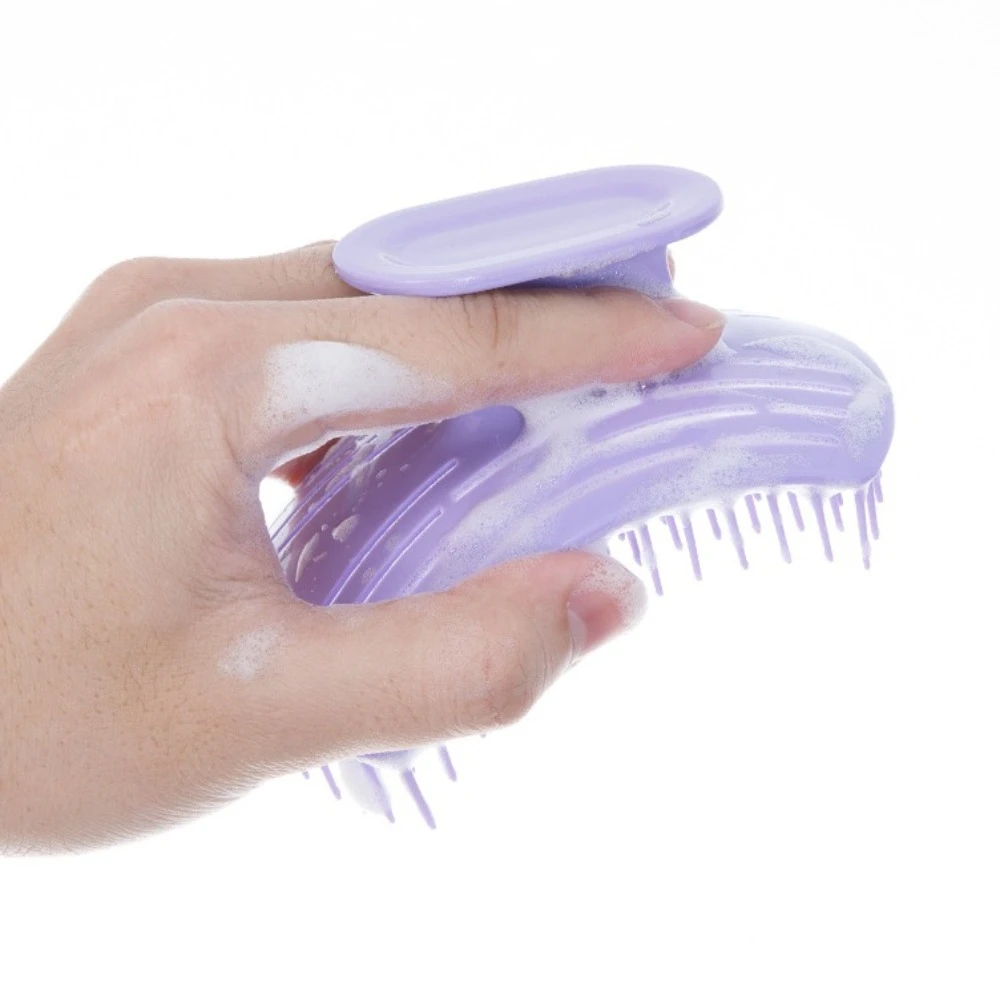 

Hollow Brush Head Shampoo Brush Scalp Massage Body Brush Hair Washing Comb Wet and Dry Hair Care Tool Scalp Massage Brush