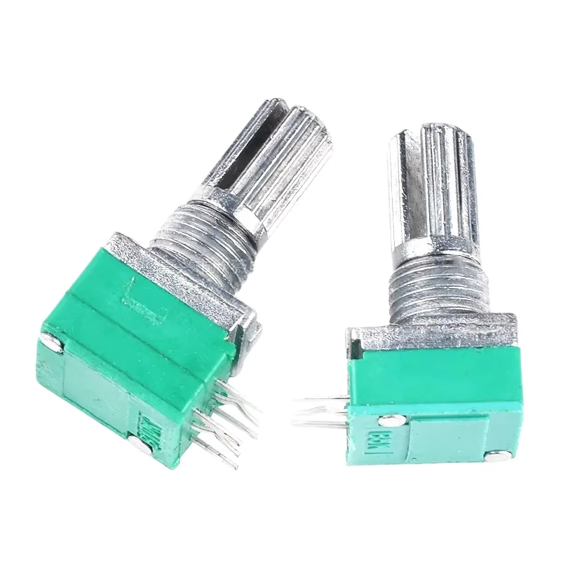 RK097G/N/NS Single/Double B5/10/20/50/100K Audio/Power Amplifier/Sealed Potentiometer with Switch