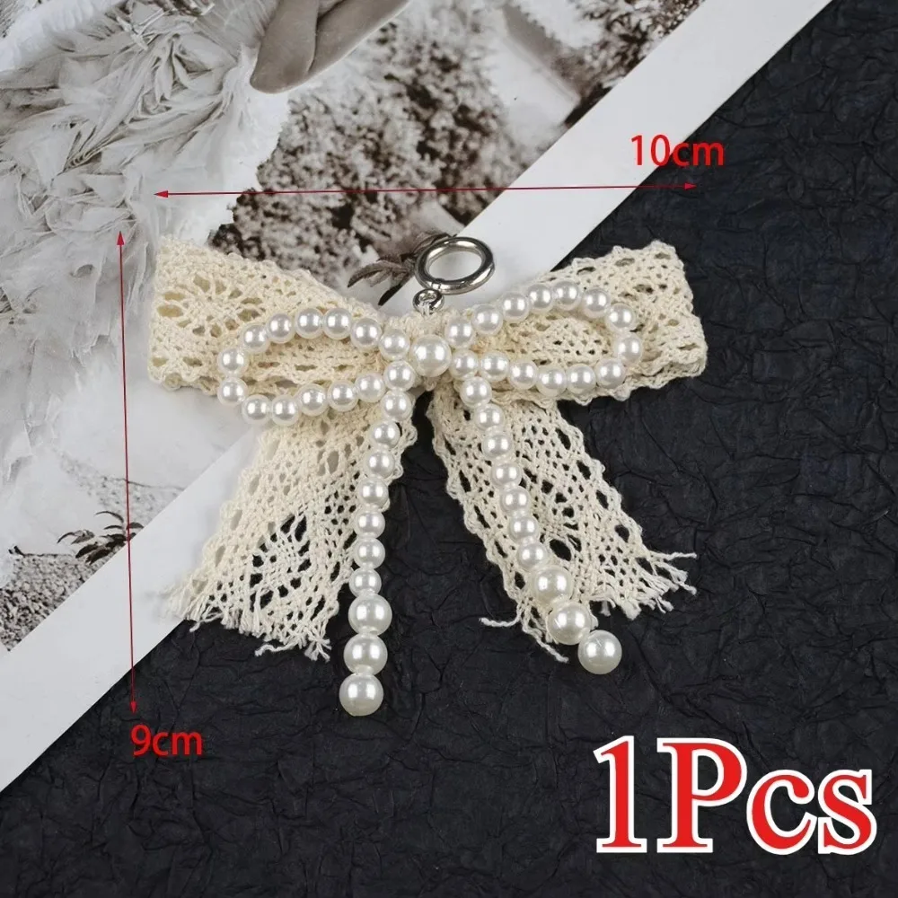 

1 Pc Sweet Lace Shoe Flower Buckle Pearl Bow DIY Shoe Decorations Shoe Fashion Charm Accessories for Sneakers Decorative