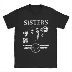 Men T-Shirt The Sisters Of Mercy Vintage Cotton Tees Short Sleeve T Shirt Crewneck Tops Gift