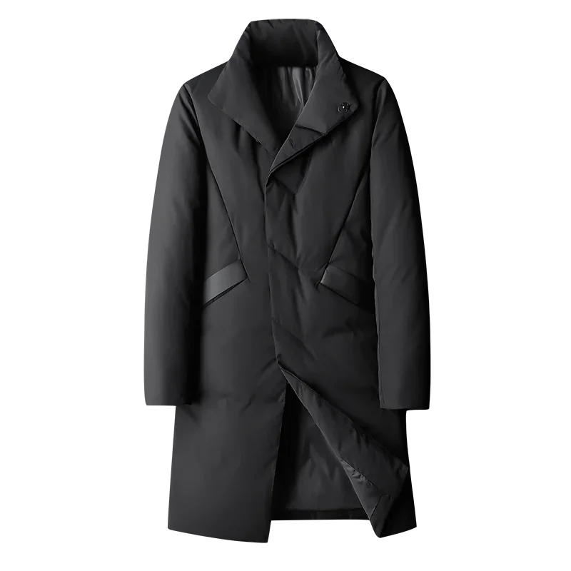 2026 new arrival winter jacket long style 90% white duck down jackets men,mens fashion thicken warm parkas male winter down coat