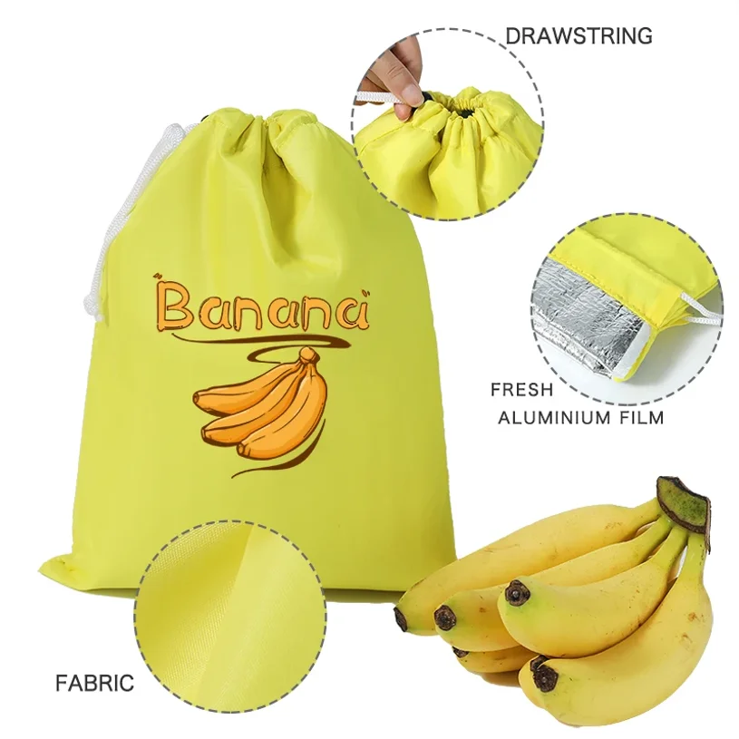 banana storage bag, vegetable preservation bag, anti ripening, banana storage preservation bag, lightweight and convenient b