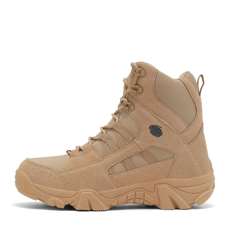 Men Women Tactical Boots Army Shoes Waterproof Breathable Anti-Slip Outdoor Hunting Training Ultrallight Military Desert Boots