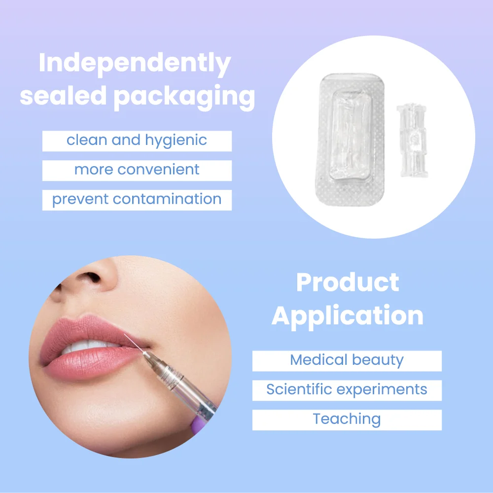 Acoplador transparente Luer Acoplador hembra a hembra transparente Material Pp recto a través del conector de jeringa Luer estéril desechable