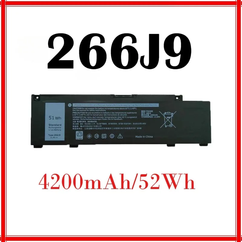 

4200 мАч, совместимые с ноутбуками Dell G3 (3500, 3790, 3590) и G5 (5000, 5500). Совместимые батареи: 266J9, MV07R, P89F.