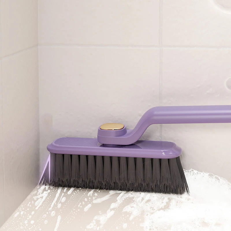 Multi-Function Rotating Crevice Cleaning Brush Hand-held 360° Rotating Corners Cleaning Tool for Bathroom Kitchens Tile Floors
