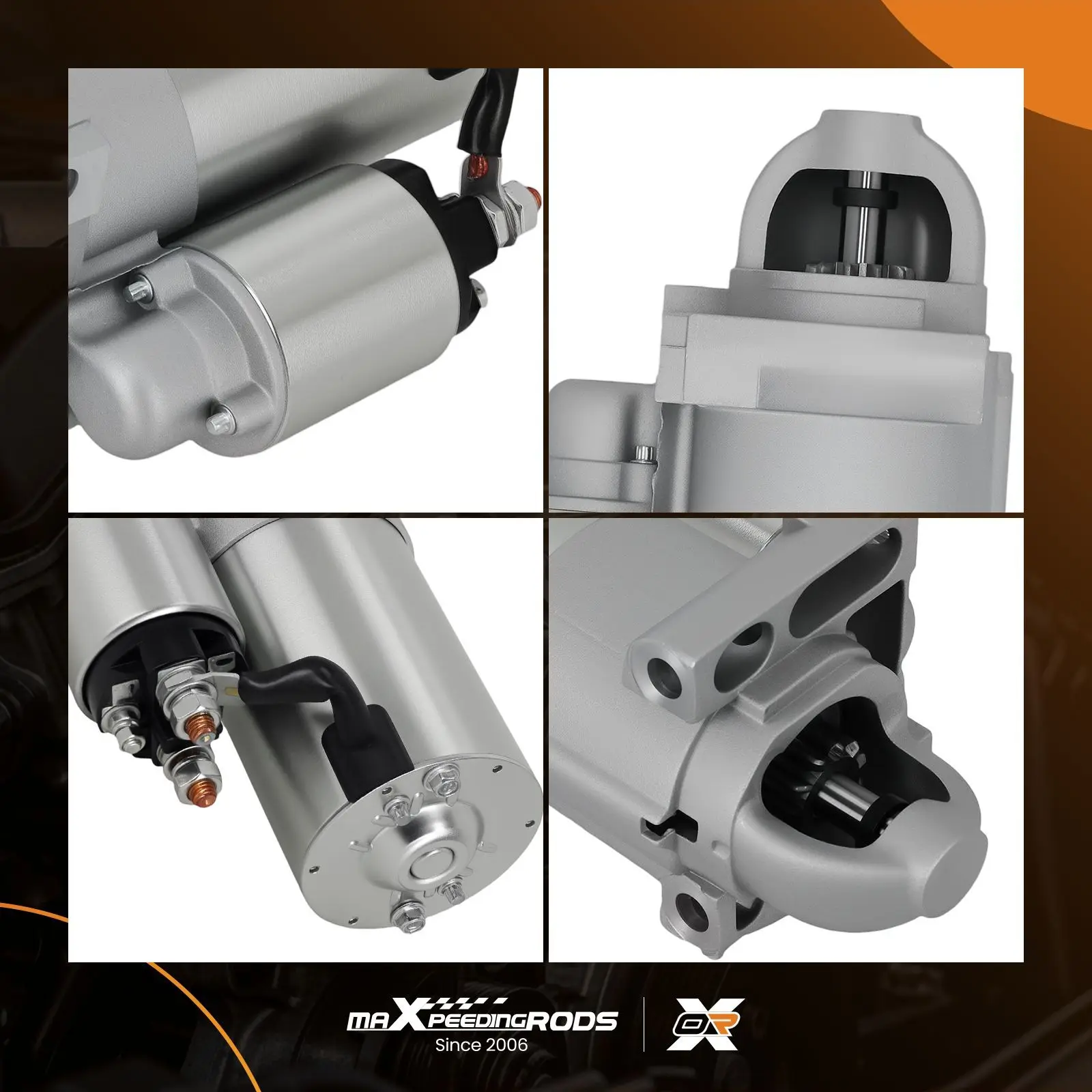 CW Starter Motor for Chevrolet Silverado 6.0L 1999-2005 10465550 PMGR 11T