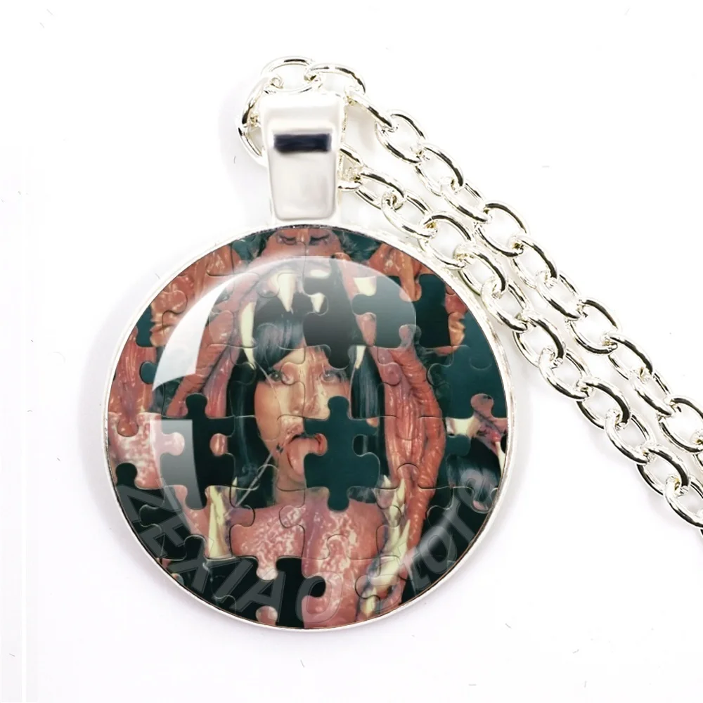 Singer Melanie M-Martinez Necklace HADES SACRIFICE 2026 Album Picture 25mm Glass Cabochon Necklace Jewelry Fans Friend Gift