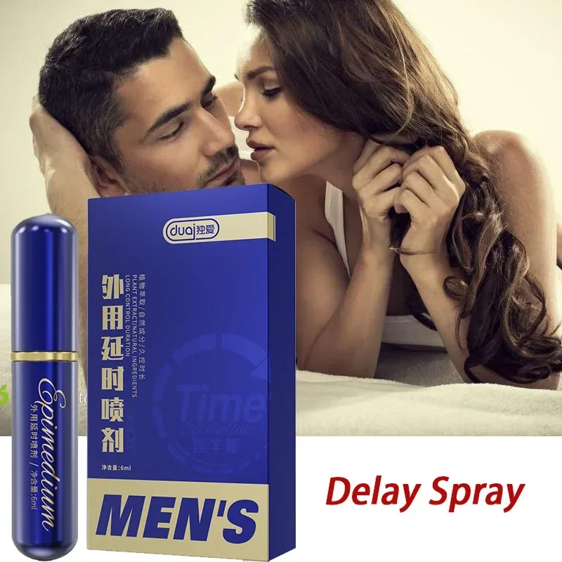 Powerful Male Delay Spray Men Sex Time Extend Penis Lasting Prevents Premature Ejaculation Sexual Products for Man Massage Oil