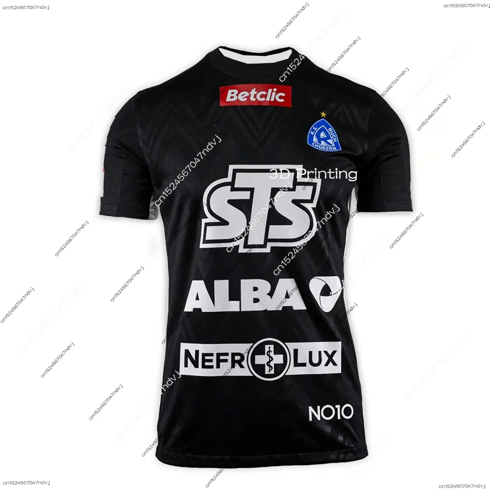 

2025 Summer Men/Boy Sports T-shirt Ruch Chorzow Match Jersey Polish Football Fans Special Football Jersey Kit